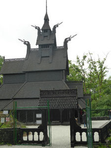 Stavkirk - a stave church in Fantoft (4)