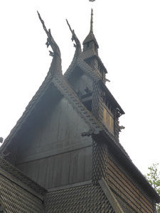 Stavkirk - a stave church in Fantoft (8)