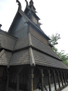 Stavkirk - a stave church in Fantoft (9)