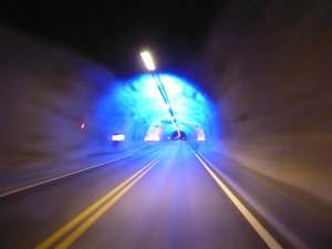 Laerdals Tunnel 24.5 kms long north of Flam (3)