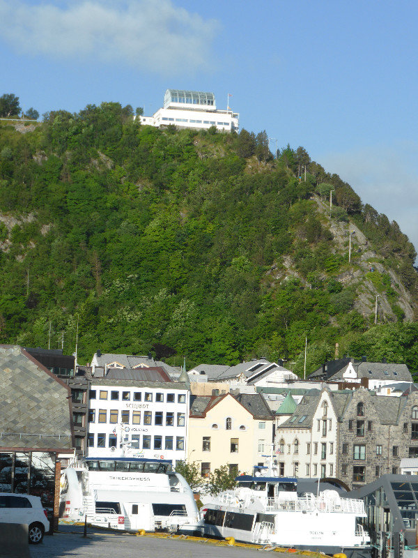 Aksla lookout in Alesund Norway
