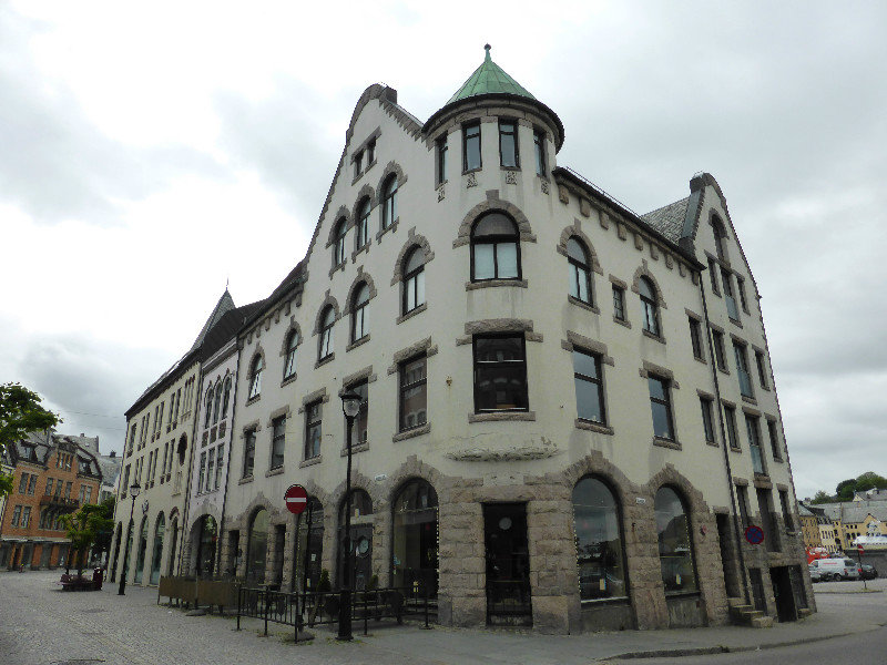 Alesund Norway examples of Art Nouveau buildings (1)