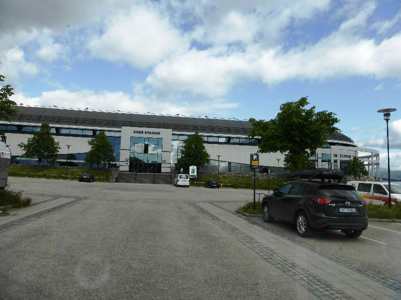 Aker Stadium in Molde Norway
