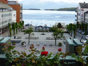 Rose Garden on roof of Molde Town Hall  Norway (5)