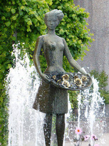 The Rose Maiden in Molde Norway  (1)
