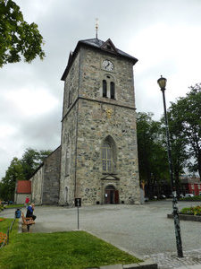 Var Frue Church 12th century church near town centre in Trondheim