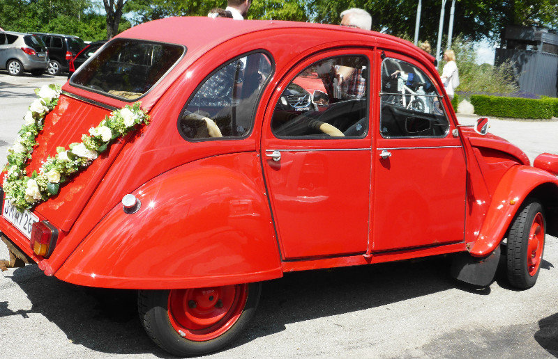 Wedding car in Viborg