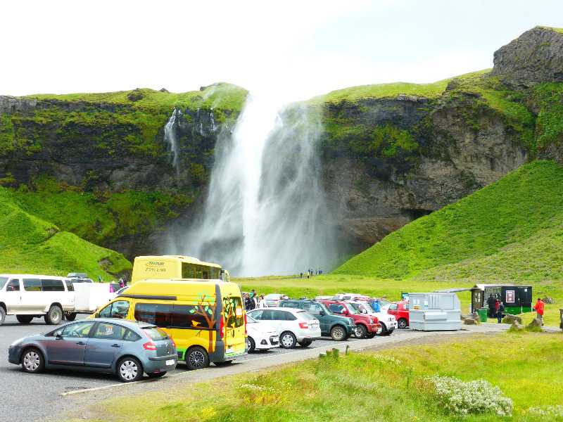 Seljalandsfoss waterfall which you can walk behind (22)