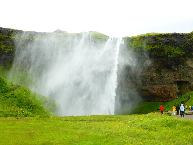 Seljalandsfoss waterfall which you can walk behind (25)