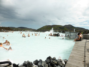 Blue Lagoon thermal pools near Grindavik 48 kms SW of Reykjavik (7)