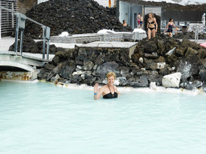 Blue Lagoon thermal pools near Grindavik 48 kms SW of Reykjavik (15)