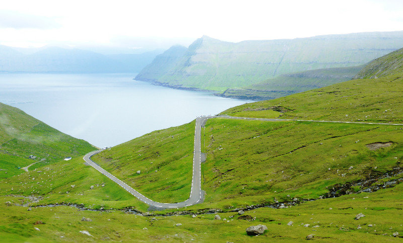 Across Eysturoy in Faroe Islands