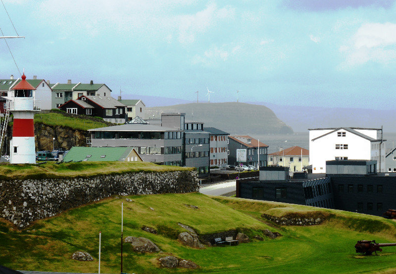Torshavn Fort on Streymoy Island of Faroe Islands