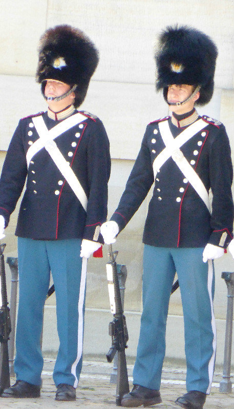 Changing of the Royal Guards at Amalienborg Palace (1)
