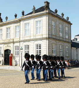 Changing of the Royal Guards at Amalienborg Palace (2)