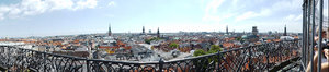 Copenhagen from The Round Tower