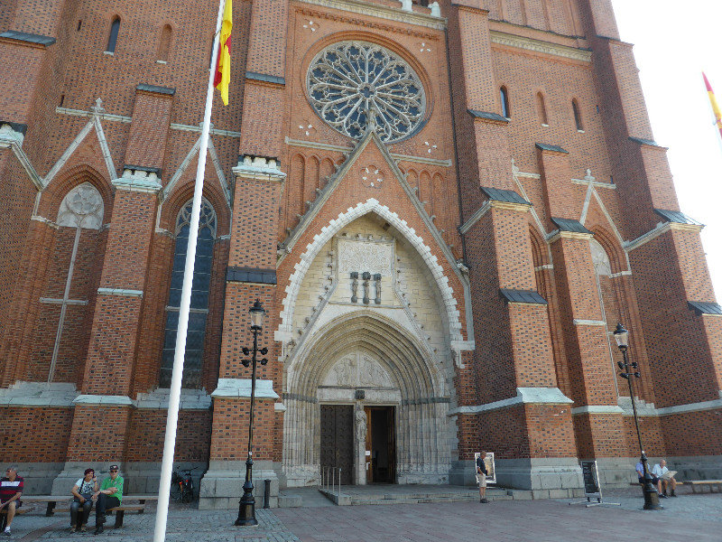 Biggest Cathedral in Scandinavia in Uppsala Sweden (6)