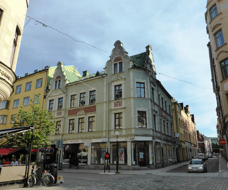 Brick buildings in Sundsvall Sweden east coast built after the big fire of 1888 (14)