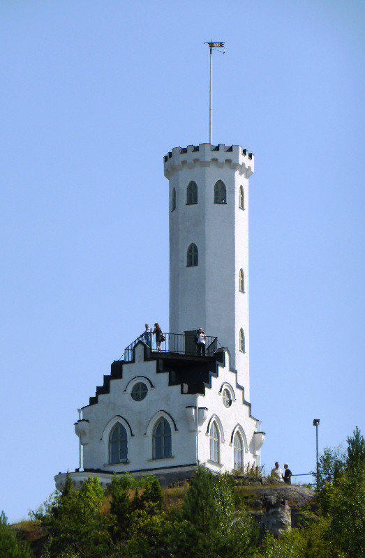Outlook Tower on the Ostra Berget in Soderhamn Sweden - inaugurated in 1895 (2)