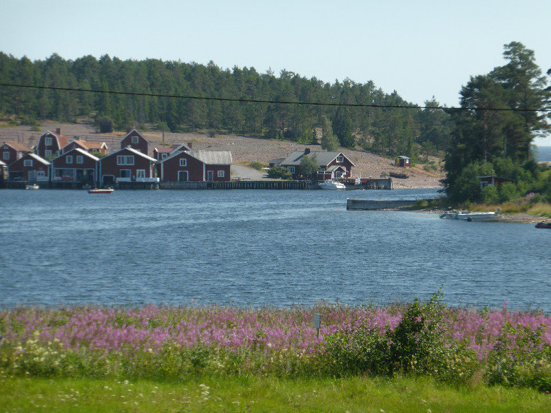 Norrfallsviken in Hoga Kusten Central Coast Sweden - a fishing village (5)