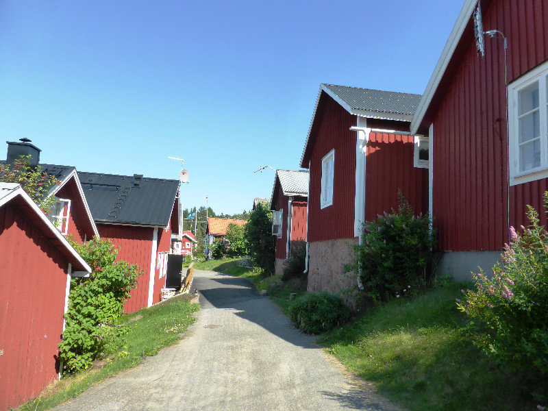 Norrfallsviken in Hoga Kusten Central Coast Sweden - a fishing village (21)