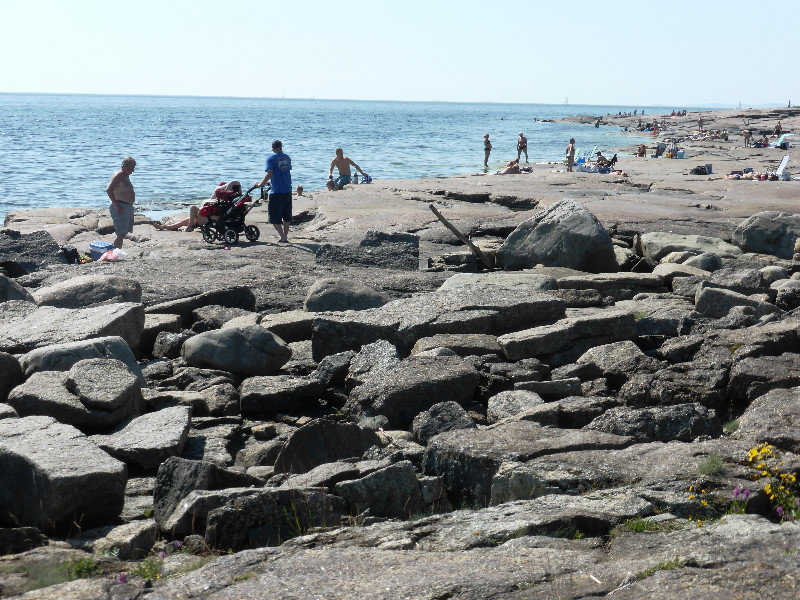 Rotsidan beach in Hoga Kusten Central Coast Sweden (4)