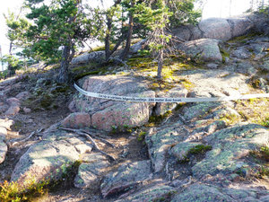 Skulebergets mountain in Hoga Kusten Central Coast Sweden - 286 m aboc=ve sea level