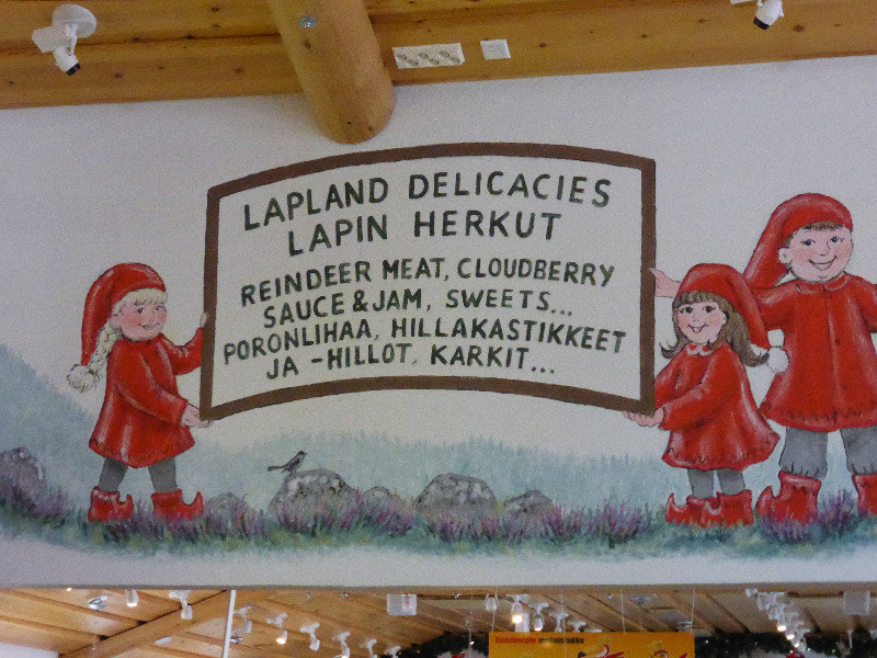 Arctic Circle and Santa Clause Village 8 kms nth of Rovaniemi Lapland  (28)