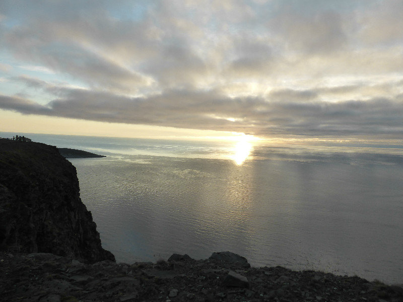 2 Sun at North Cape or Nordkapp in Norway 29 July 2014 at 8 (1)