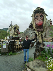 Troll Tourist spot and cafe on Senja Islands Norway (4)