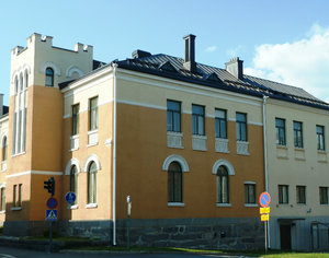 Oldest school in Oulu Finland