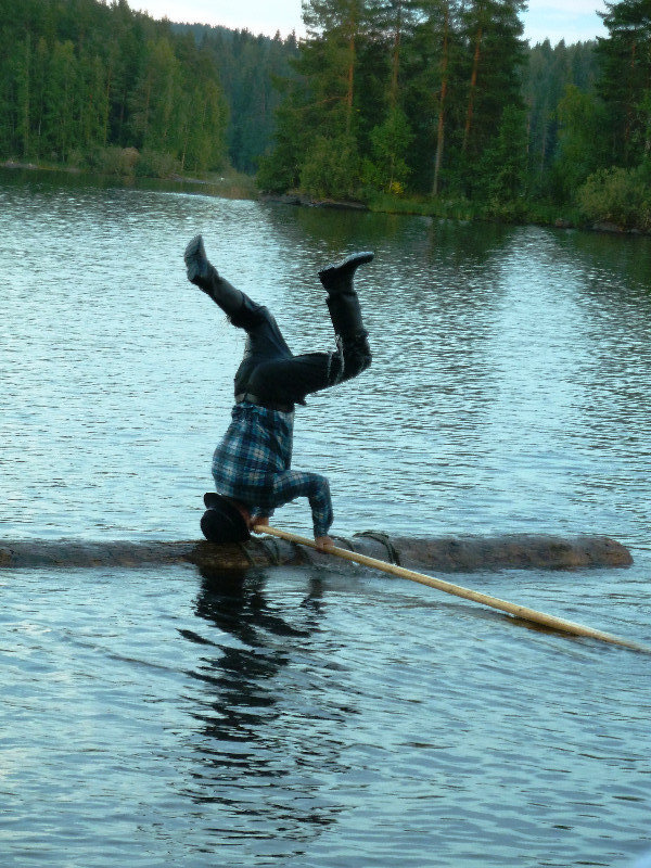 Lumberjack Show at Kuopio Finland (2)