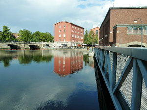 Tammerkoski Rapids in Tampere Finland (3)