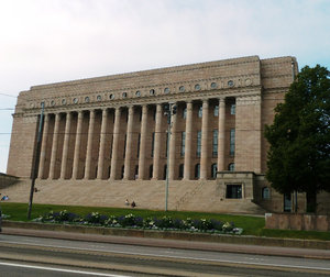 Helsinki Parliamen House Finland