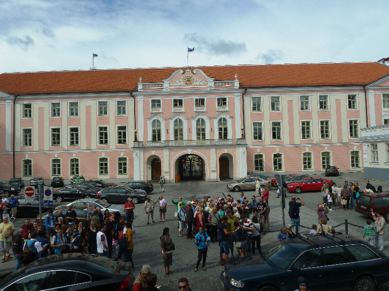 Parliament House in Tallinn Estonia