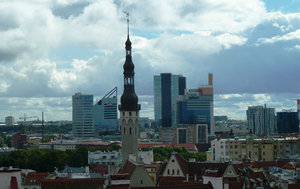 Tallinn Old Town Estonia sky line (4)