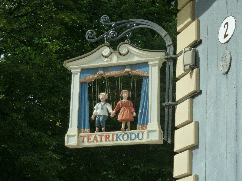 Childrens Theatre in Tartu in eastern Estonia 15 August