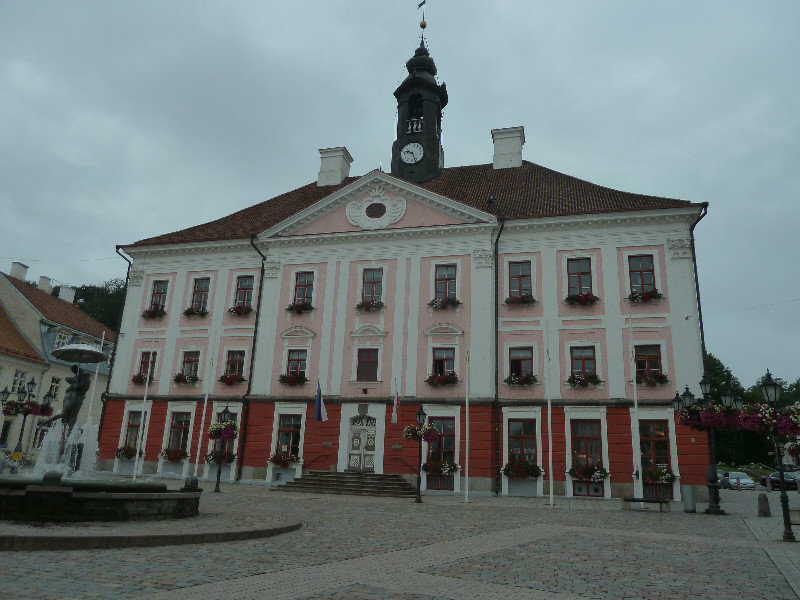 Tartu Town Hall in eastern Estonia (1)
