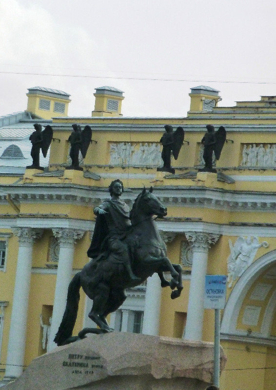 Bronze Horseman in St Petersburg (1)