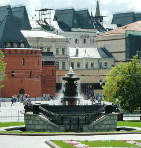 Oldest fountain in Moscow