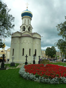 The Holy Trinity - St Sergius Lavra in Sergiyev Posad Russia - Church of the Descent of the Holy Spirit upon the Apostle (2)