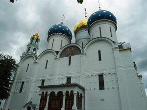 The Holy Trinity - St Sergius Lavra in Sergiyev Posad Russia - Dormition Cathedral (2)