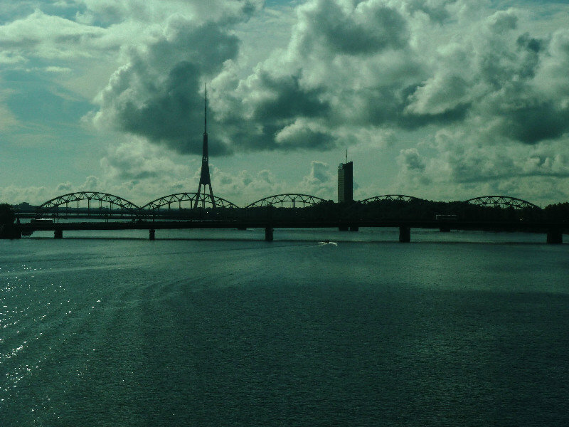 Scenes along the Daugava River Riga Latvia (8)