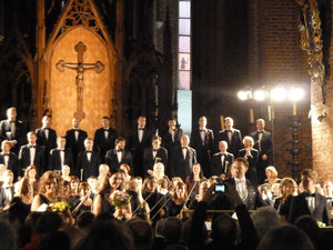 National Philarmonic orchestra and Chior in Riga St Peters Church Latvia (7)