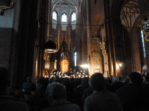 National Philarmonic orchestra and Chior in Riga St Peters Church Latvia (8)