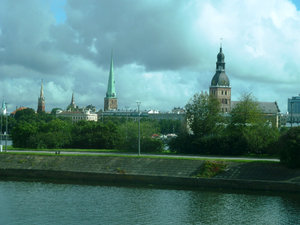 Scenes along the Daugava River Riga Latvia (12)