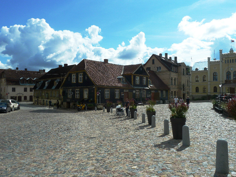 Kuldiga western Latvia - Town Square (1)