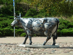 Ventspils Latvia - the cow is their emblem (4)