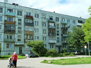 Karosta in Liepaja Latvia- Soviet buildings (2)