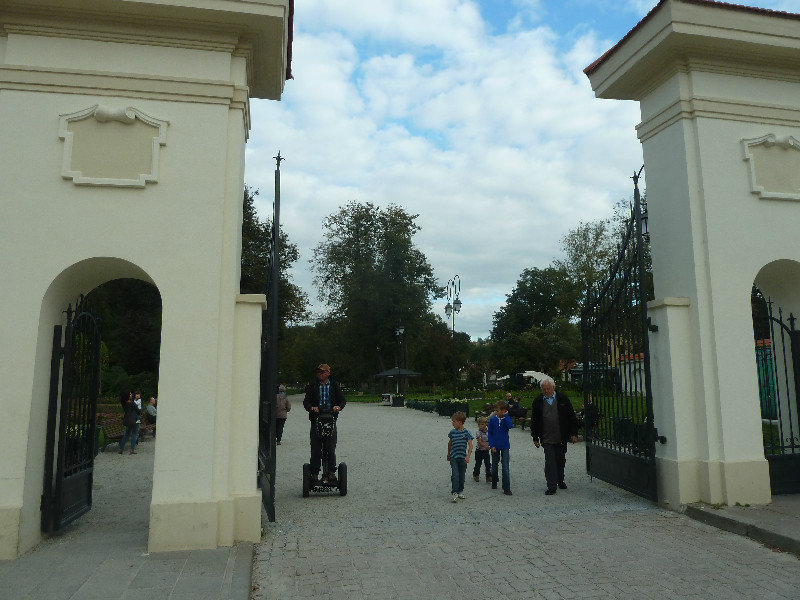 Vilnius capital of Lithuania 3 Sept - Palace of the Grand Dukes of Lithuania and gates (3)